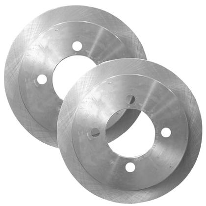 Imagem de Par Disco Freio Gol G2 G3 94 a 2005 Dianteiro Sólido Hipper Freios