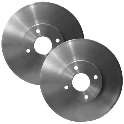 Imagem de Par Disco Freio Renault Clio 1.0 1.6 97 a 2016 Dianteiro Ventilado Hipper Freios