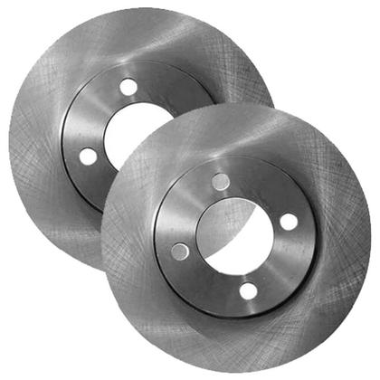 Imagem de Par Disco Freio Saveiro G6 2014 a 2018 Dianteiro Ventilado Hipper Freios