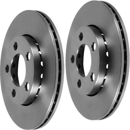 Imagem de Par Disco Freio Vw Crossfox 1.6 2005 a 2018 Hipper Freios