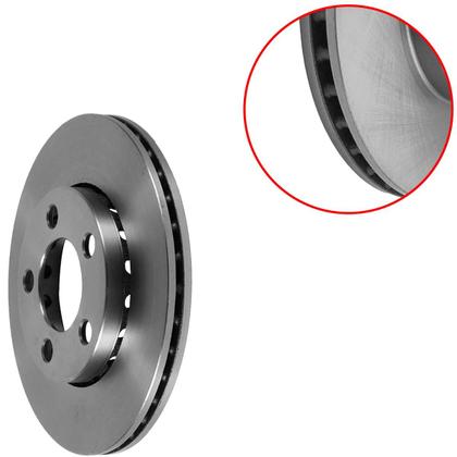 Imagem de Par Disco Freio Vw Crossfox 1.6 2005 a 2018 Hipper Freios