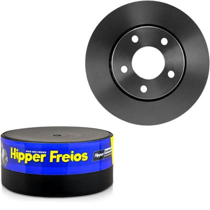 Imagem de Par Disco Freio Vw Crossfox 1.6 2005 a 2018 Hipper Freios