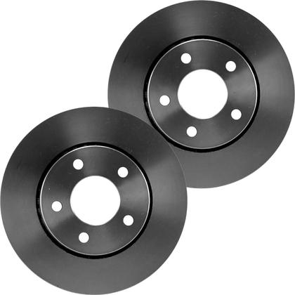 Imagem de Par Disco Freio Vw Crossfox 1.6 2005 a 2018 Hipper Freios