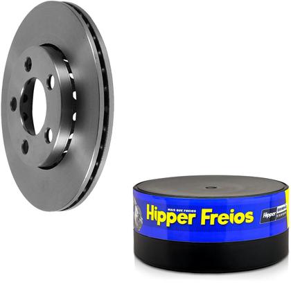 Imagem de Par Disco Freio Vw Crossfox 1.6 2005 a 2018 Hipper Freios