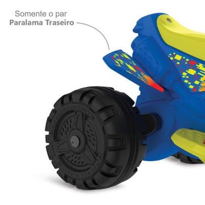 Imagem de Par Do Paralama Da Moto Xt3 Azul Bandeirante