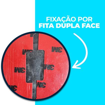 Imagem de Par Emblema Adesivo Transformers Cromado C/ Preto Carro Capacete Moto