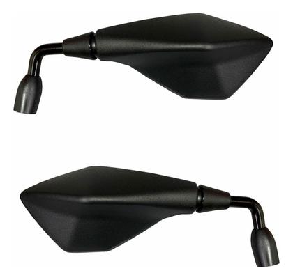 Imagem de Par Espelho Retrovisor Modelo Kawasaki Z400 Mini Fixo Honda