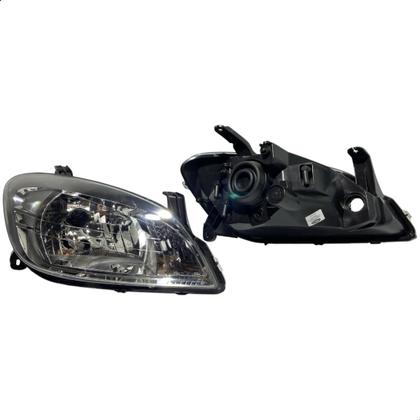 Imagem de Par farol celta prisma 2007 2008 2009 2010 a 2015 cromado