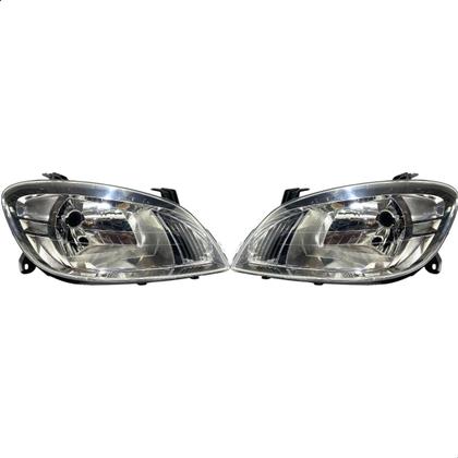 Imagem de Par farol celta prisma 2007 2008 2009 2010 a 2015 cromado