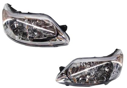 Imagem de Par Farol Cromado Citroen C4 Pallas 2007 2008 2009 2010 2011