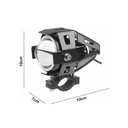 Imagem de Par Farol de Milha Angel Eye U7 para Moto Kawasaki NINJA ZX 750CC 2001 2002 2003