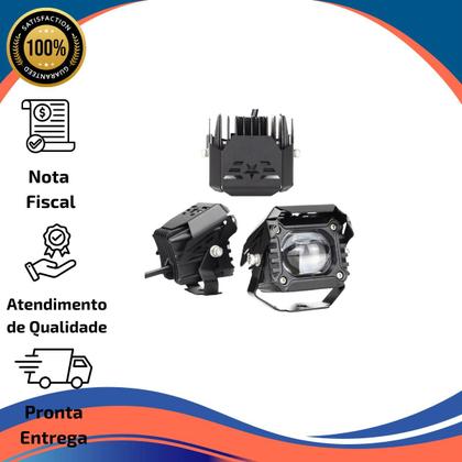 Imagem de Par Farol de Milha Led Auxiliar F011 CB 500X 2014 2015 2016 2017 2018 2019 2020 2021 2022 2023 2024