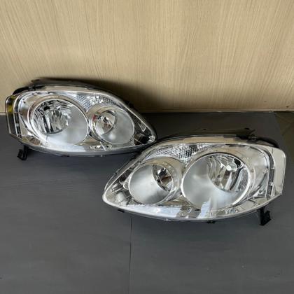 Imagem de Par Farol Fox 04/09 Foco Duplo Cromado