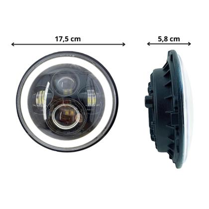 Imagem de Par Farol Led C/ Suporte P/ Adaptar Na Seta Do Constellation