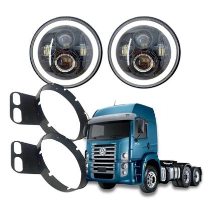 Imagem de Par Farol Led C/ Suporte P/ Adaptar Na Seta Do Constellation