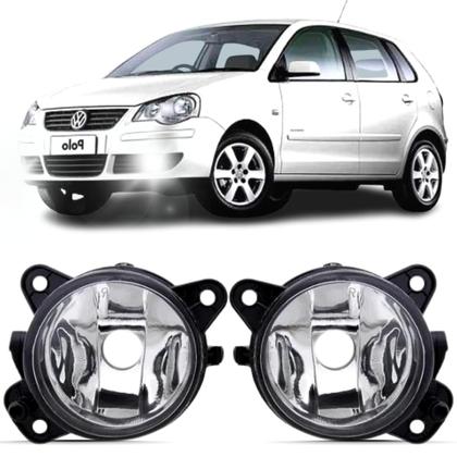 Imagem de Par Farol Milha Volkswagen Polo 2007 2008 09 2010 2011 2012