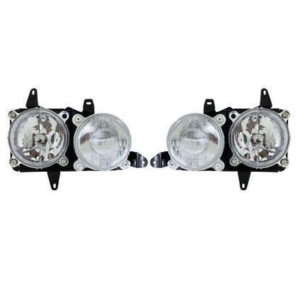 Imagem de Par Farol Principal Duplo Compatível Mb Accelo 815 915C 1016