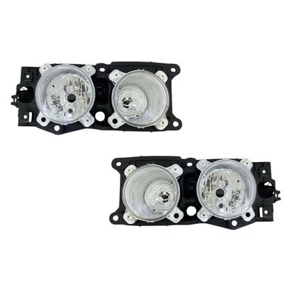 Imagem de Par Farol Principal Duplo Compativel Mb Atron 1719