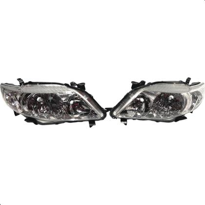 Imagem de Par Farol Toyota Corolla 2009 A 2011 Foco Duplo