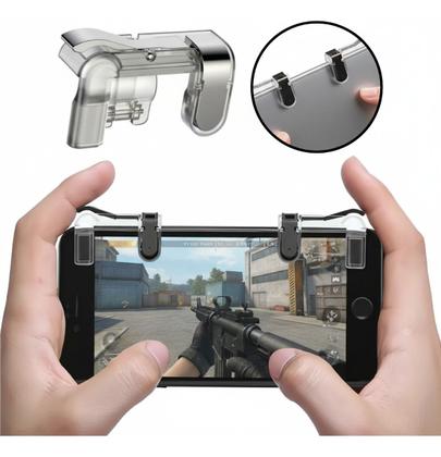 Imagem de Par Gatilho Celular Gamer Para Free Fire Pubg E Cod Mobile