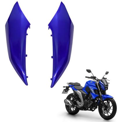 Par Guia Ar Aba Tanque Superior Fazer 250 Fz25 Azul 2018 2019 2020 2021 2022 2023 - Paramotos Imagem de Par Guia Ar Aba Tanque Superior Fazer 250 Fz25 Azul 2018 2019 2020 2021 2022 2023