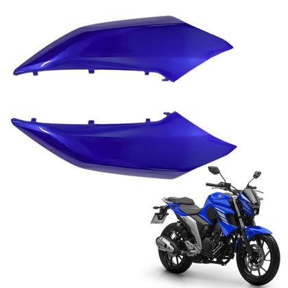 Par Guia Ar Aba Tanque Superior Fazer 250 Fz25 Azul 2018 2019 2020 2021 2022 2023 - Paramotos Imagem de Par Guia Ar Aba Tanque Superior Fazer 250 Fz25 Azul 2018 2019 2020 2021 2022 2023