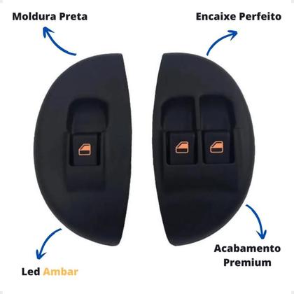 Imagem de Par Interruptor Vidro Elétrico Palio Young Fire Siena Strada