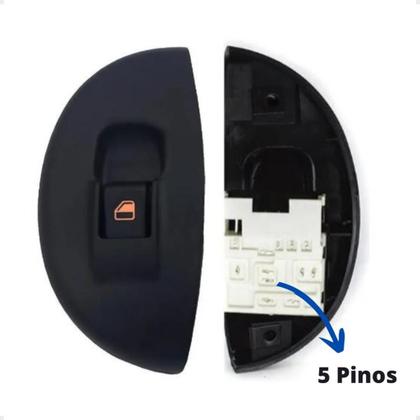 Imagem de Par Interruptor Vidro Elétrico Palio Young Fire Siena Strada