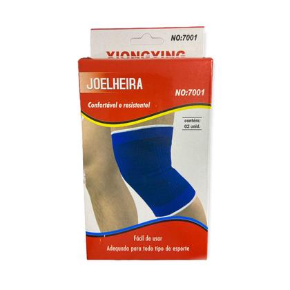 Imagem de Par Joelheira Poliéster Elástico Para Praticas de Esportes