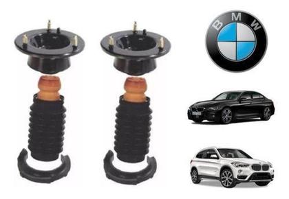 Imagem de Par Kit Amortecedor Dianteiro Batente Coifa Com Coxim Bmw X1 - 4X4