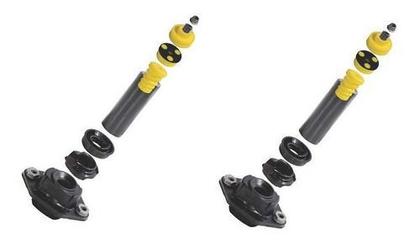 Imagem de Par Kit Amortecedor Traseiro Batente Coifa com COXIM Bmw X1