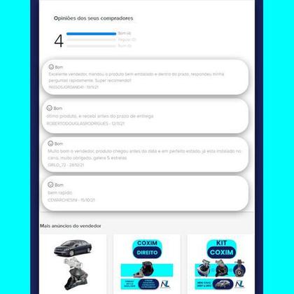 Imagem de Par Kit Amortecedor Traseiro Batente Coifa com COXIM Bmw X1