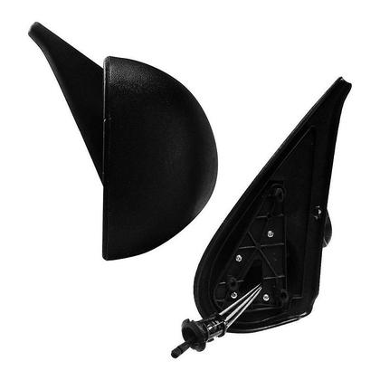 Imagem de Par Kit Retrovisor Palio 1996 97 98 99 2000 4 Portas Preto