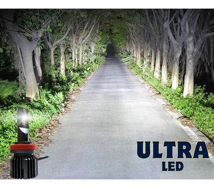 Imagem de Par Lampada Automotiva Ultra Led H4 Bivolt 25w 2500lm 6500k