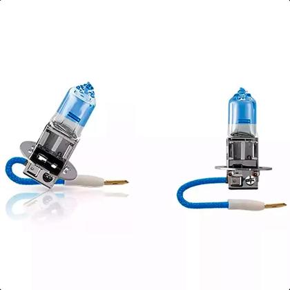 Imagem de Par Lâmpada H3 Super Branca Philips Crystal Vision Ultra