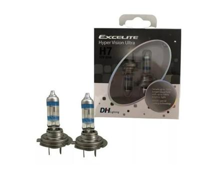 Imagem de Par Lâmpada H7 Hyper Vision Ultra 12V 55W Excelite