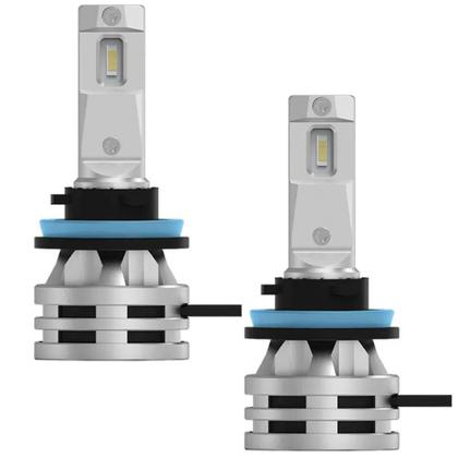 Imagem de Par Lâmpada Haloway LED Fog H8 H11 H16 Luz Branca Fria 12/24V 24W 6500K