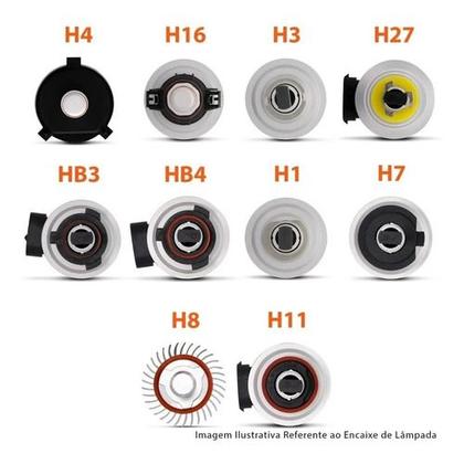 Imagem de Par Lampada Leds Super Branca Farol Baixo Cronos 2018 2019 2020 2021 2022 2023