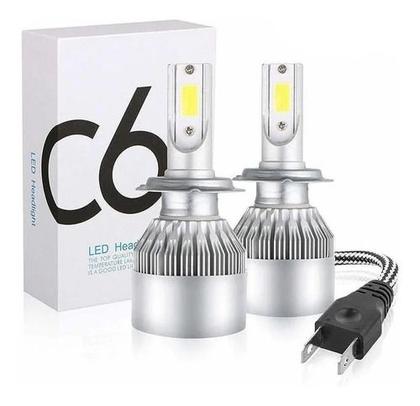 Imagem de Par Lampada Leds Super Branca Farol Baixo Cronos 2018 2019 2020 2021 2022 2023