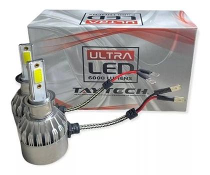 Imagem de Par Lâmpada Tay Tech Ultra Led 6000 Lúmens 40W 12/24V