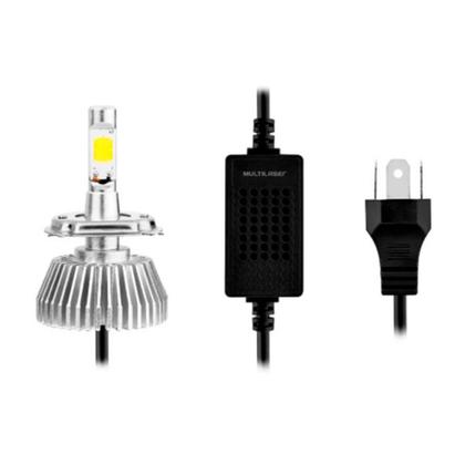 Imagem de Par Lâmpadas Automotivas Super Led Multilaser Hb3 12V 30W 6200K - AU830