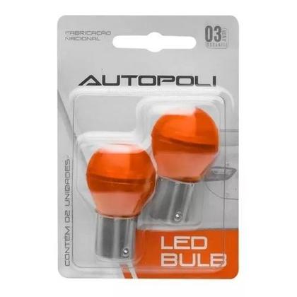 Imagem de Par Lâmpadas Ba15s21 Automotivo 1 Polo 1141 Au011 Luz Seta