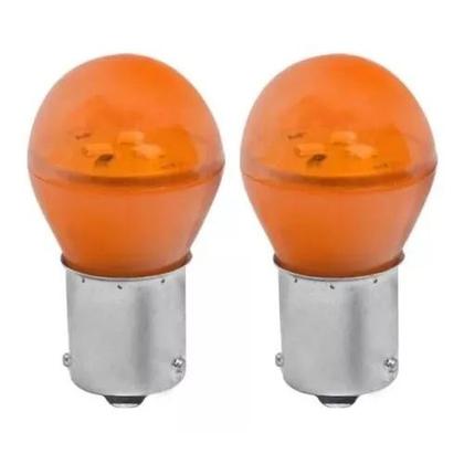 Imagem de Par Lâmpadas Ba15s21 Automotivo 1 Polo 1141 Au011 Luz Seta