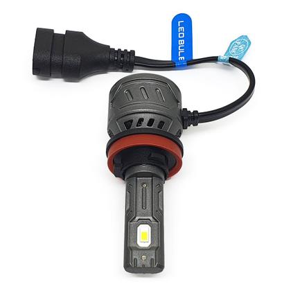 Imagem de Par Lâmpadas H11 Farol Milha Onix Ultra Led 10000 Lumens Canbus Canceller Branco Forte 2012 2013 2014 2015 2016