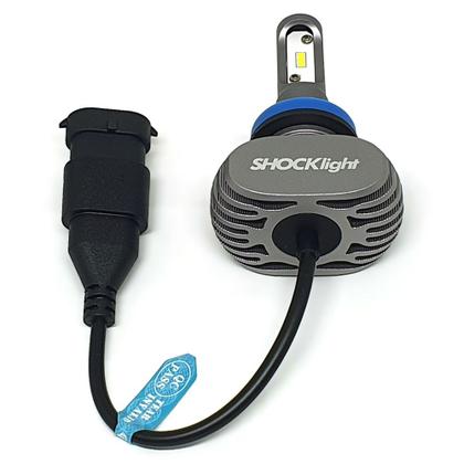 Imagem de Par Lâmpadas H11 Farol Milha Onix Ultra Led Shocklight 10000 Lumens Forte Branco Efeito Xenon 2012 2013 2014 2015 2016