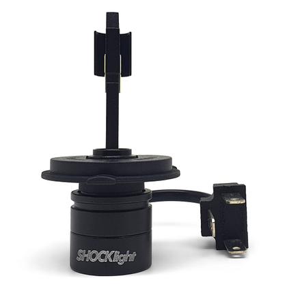 Imagem de Par Lâmpadas H4 Farol Alto Baixo Prisma 2006 2007 2008 2009 2010 2011 2012 Super Led Mini Nano 6000k Sem Adaptar Shocklight S14