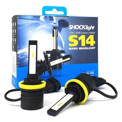 Imagem de Par Lâmpadas H8 Farol Milha Onix 2011 2012 2013 2014 Super Led Mini Nano 6000k Branco Frio Efeito Xenon Pequeno Top