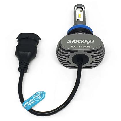 Imagem de Par Lâmpadas H8 Farol Milha Onix 2011 2012 2013 2014 Ultra Led Titanium 10000 Lumens Forte Branco Efeito Xenon