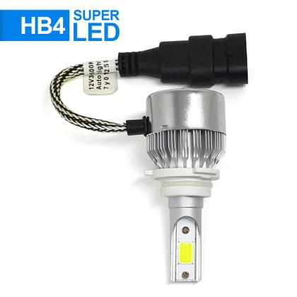 Imagem de Par Lâmpadas HB4 Farol Milha Ford Ecosport 2008 2009 2010 2011 2012 Super Led C6 6000k 7200 Lumens Branco Frio Efeito Xenon