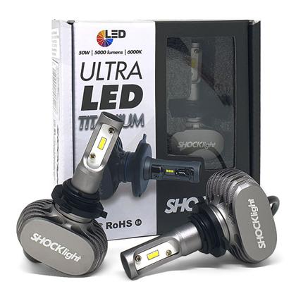 Imagem de Par Lâmpadas HB4 Farol Milha Prisma Ultra Led Titanium 10000 Lumens Forte Branco Efeito Xenon 2006 2007 2008 2009 2010 2011 2012